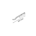W04 Stoper MiniCabinet do toru górnego - element systemu Minicabinet – rysunek z wymiarami