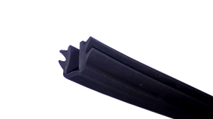 Uszczelka U-10/4 z jodełką rolka 30 mb czarna