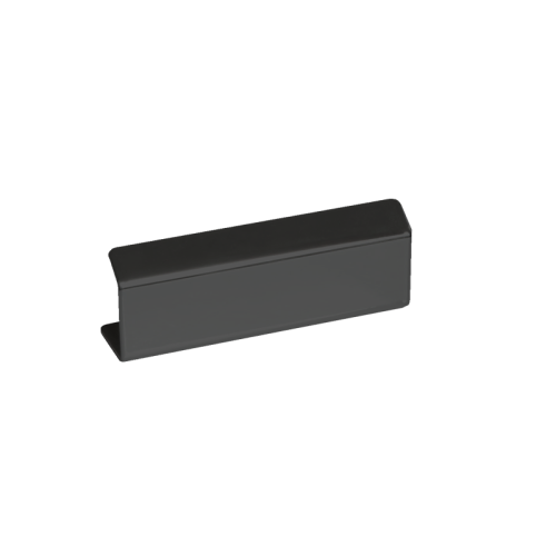 Uchwyt Frameless czarny połysk L-10 cm