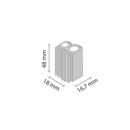 Klin do systemu 19mm