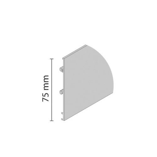 Maskownica do K-075 czarny mat