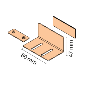 Mocowanie maskownicy pod skosem