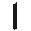 Uchwyt krawędziowy ARCUS anodowany czarny mat L 290 mm