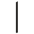 Uchwyt krawędziowy ARCUS anodowany czarny mat L 796 mm