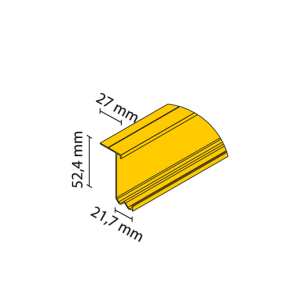 K-022 szyna górna SUPERIOR surowy