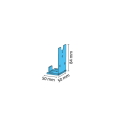 Prowadnik SIMPLE/SLOPING AOW-030 1